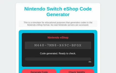 $100 nintendo eshop code free generator no captcha
