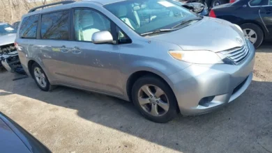 2012 Toyota Sienna 3.5L A/C Amplifier Location