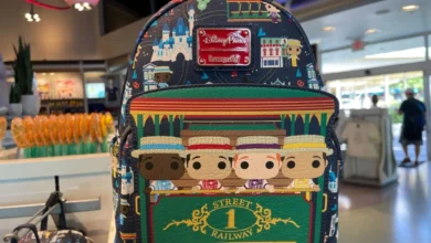 70th Anniversary Disneyland Loungefly Bag Dapper Dan