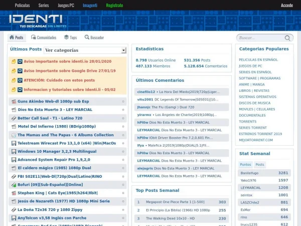 Identi.li Tus Descargas Sin Limites