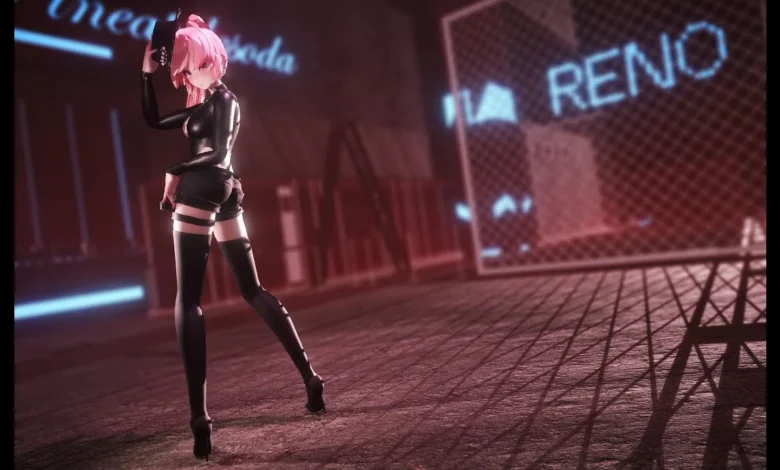 Light It Up - Megurine Luka Mmd Mv _r-18_