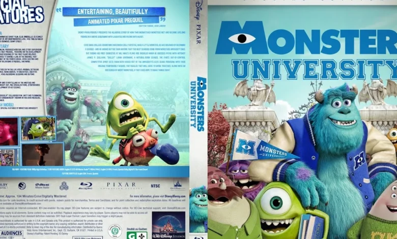 Monsters University DVD