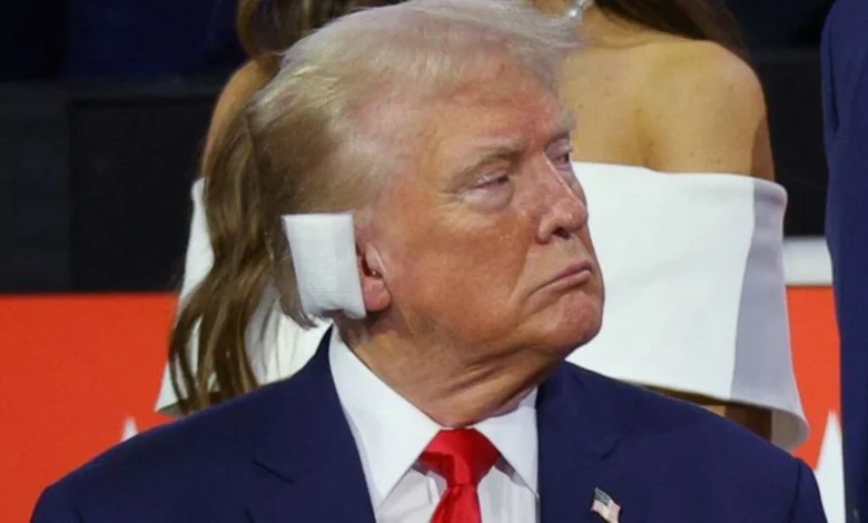 Trump Ear Bandage