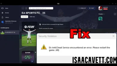 eaanticheatservice failed retrieving service path error